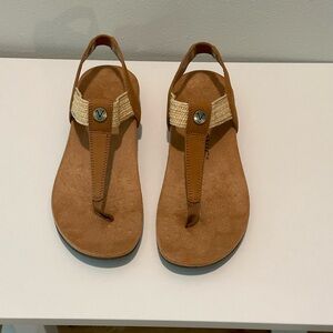 Vionic Brown and Tan Sandals - BNWT